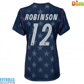 Billiga Förenta stater Miles Robinson #12 Bortatröja Dam VM 2026 Kortärmad